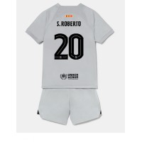 Fotbalové Dres Barcelona Sergi Roberto #20 Dětské Alternativní 2022-23 Krátký Rukáv (+ trenýrky)
